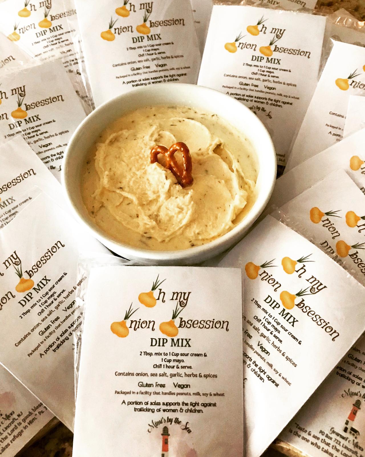 Oh My Onion Obsession Seasoning & Dip Mix