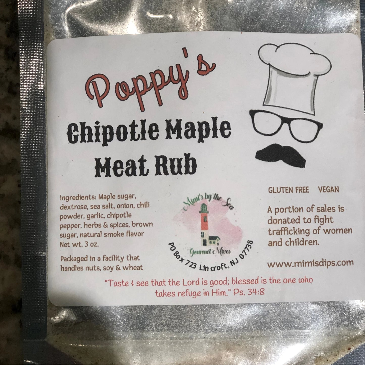 Poppy's Chipotle Maple BBQ Rub