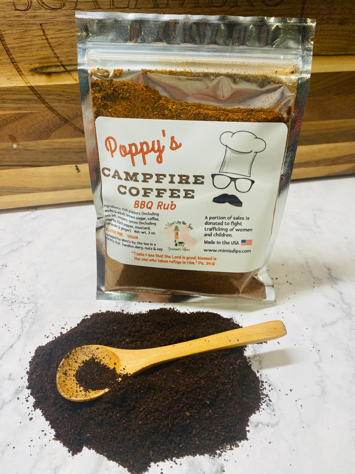 Poppy’s Campfire Coffee BBQ Rub