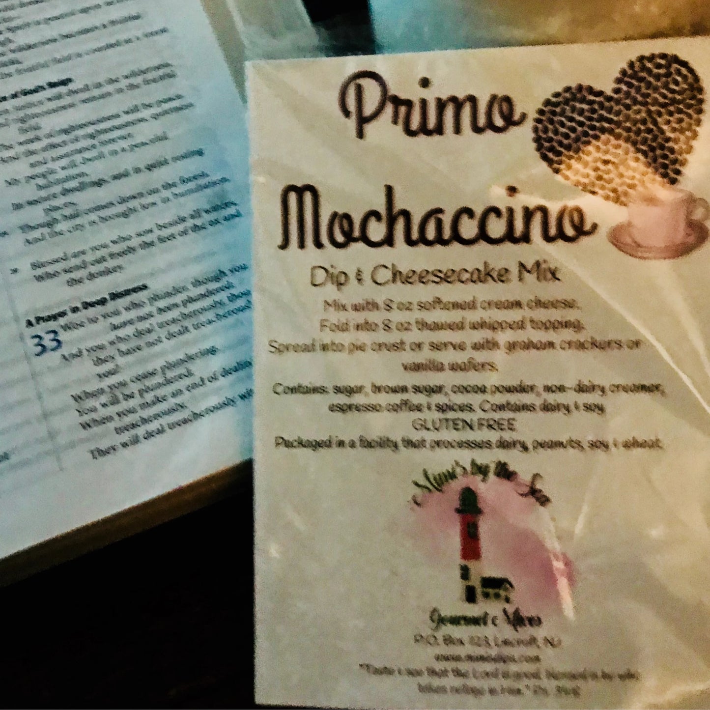 Primo Mochaccino Dip & Cheesecake Mix