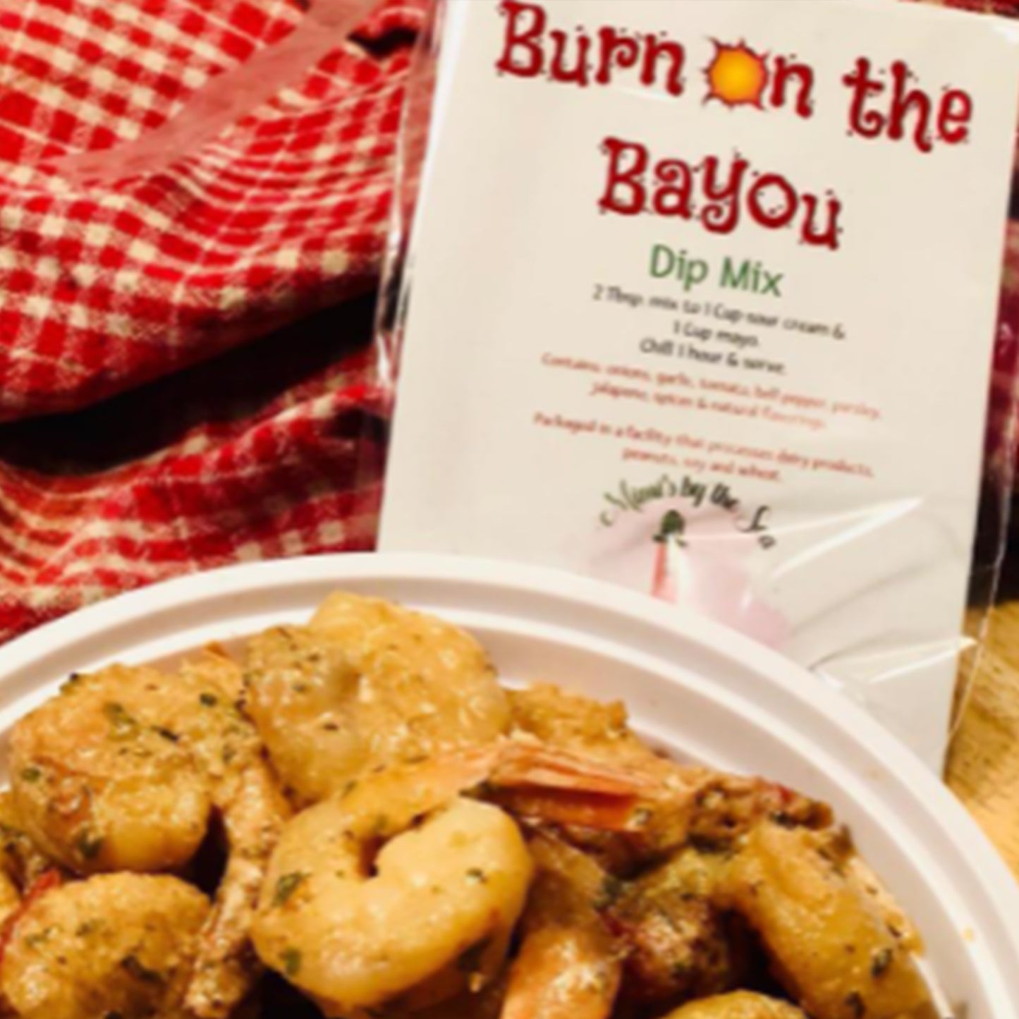 Burn on the Bayou Seasoning & Dip Mix