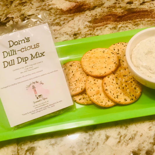 Dom’s Dill-icious Dill Seasoning & Dip Mix