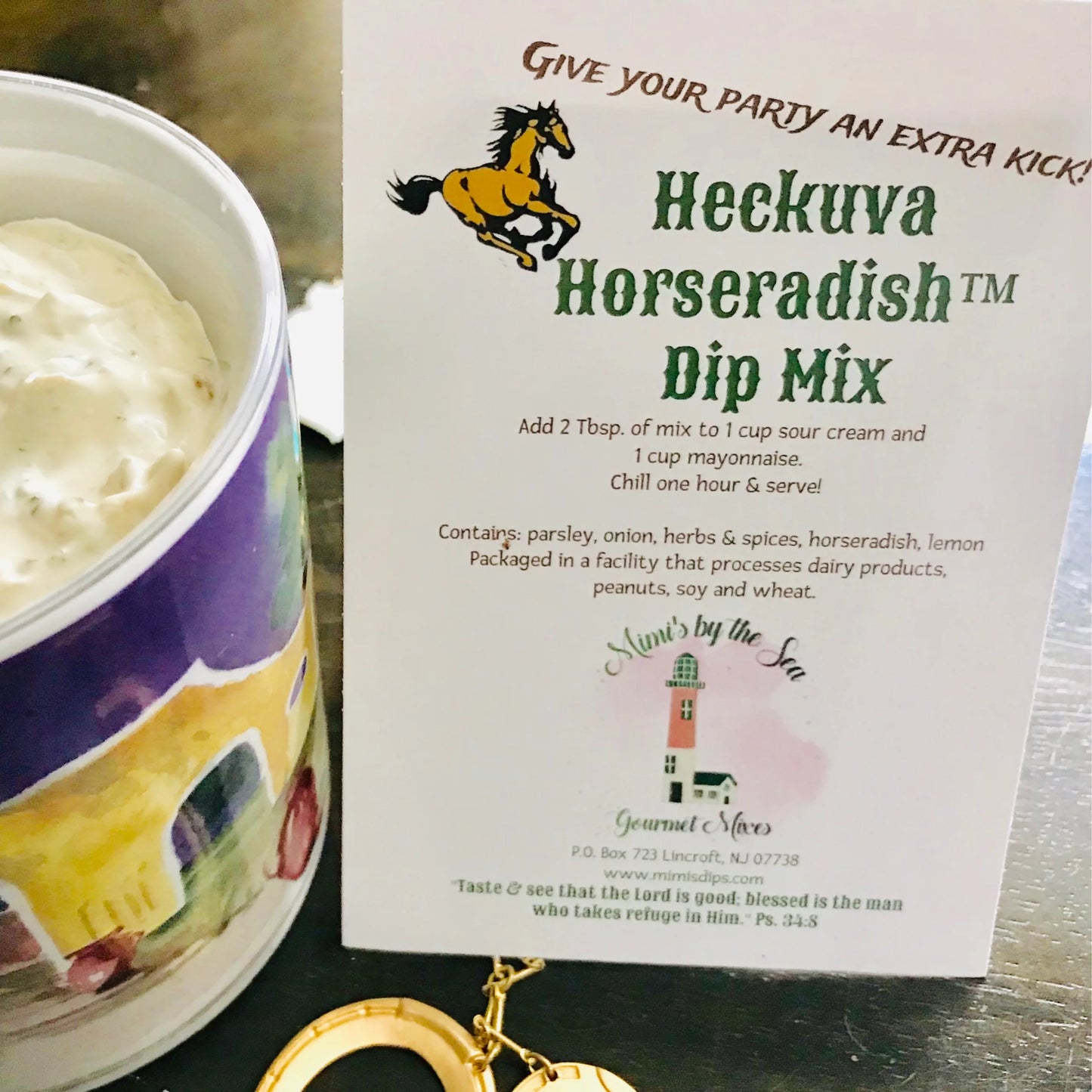 Heckuva Horseradish Seasoning & Dip Mix