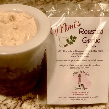 Mimi's Roasted Garlic Seasoning & Dip Mix