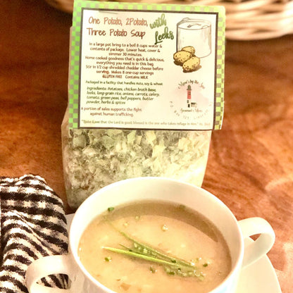 One Potato, Two Potato, 3 Potato Soup