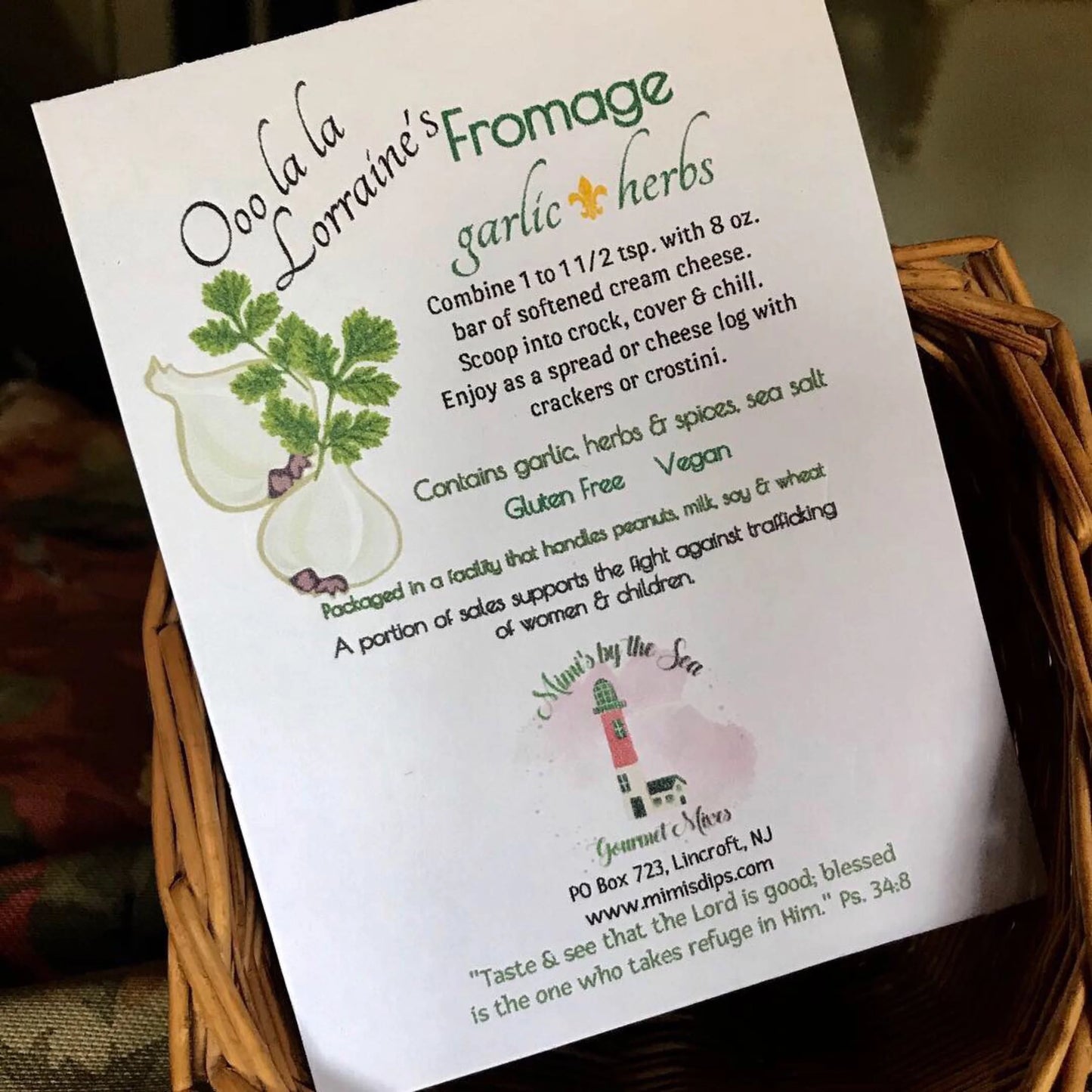 Ooo LaLa Lorraine Garlic & Herbs Mix