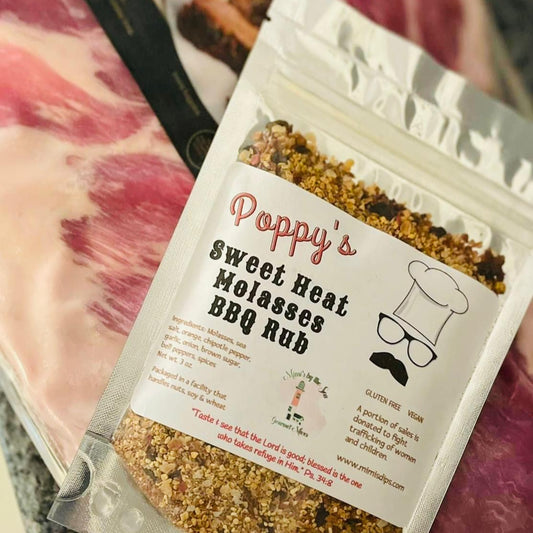 Poppy's Sweet Heat Molasses BBQ Rub