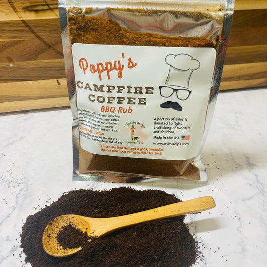 Poppy’s Campfire Coffee BBQ Rub