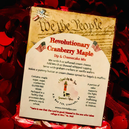 Revolutionary Cranberry Maple Dip & Cheesecake Mix