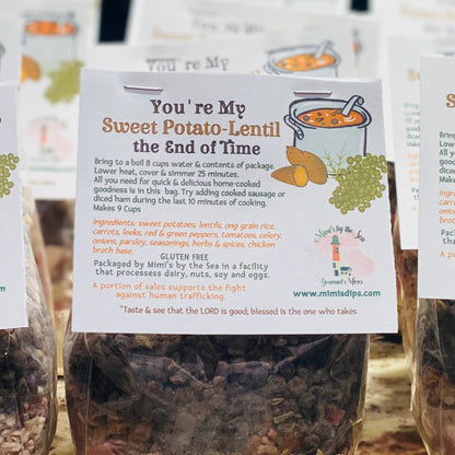 You're My Sweet Potato-Lentil Soup