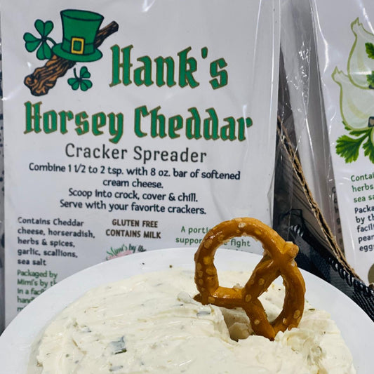 Hank's Horsey Cheddar Cracker Spreader